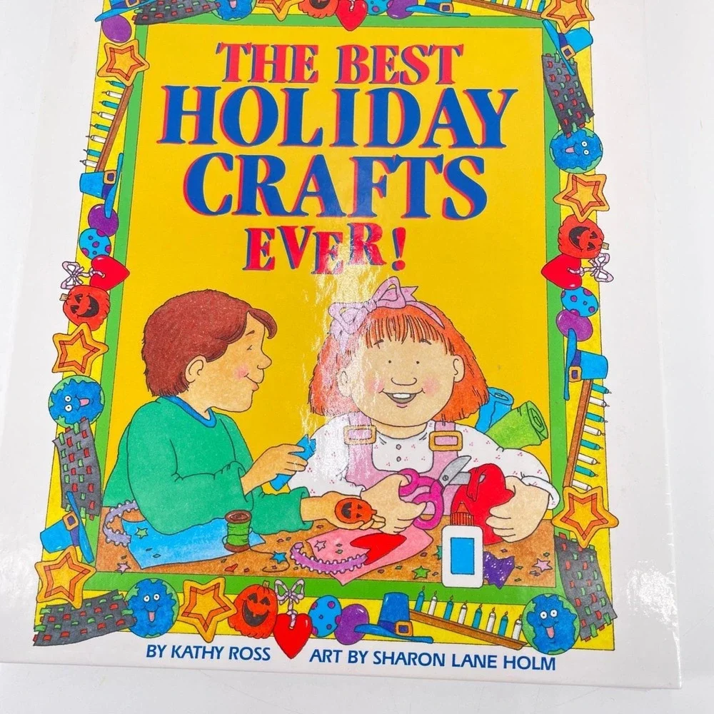 Vintage Kids Activity‎ Book Lot Betty Crocker Klutz Kids Cooking Holiday Crafts